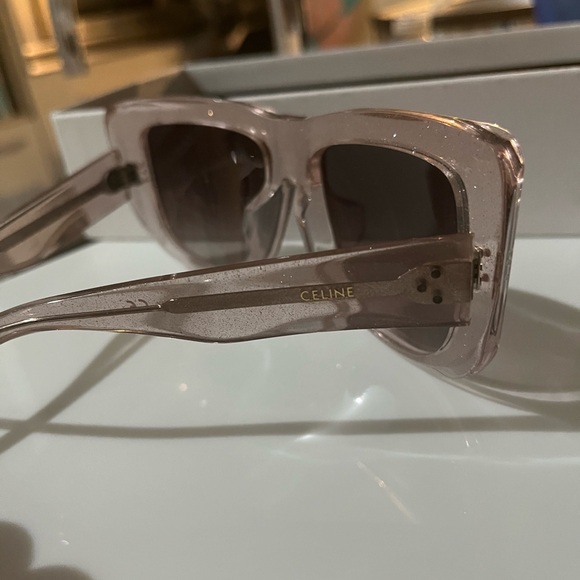 Oversized Celine sparkly sunglasses - Picture 6 of 6
